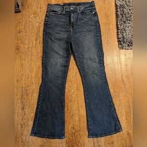 Lucky Brand Stevie High Rise Flare 2 Way Strecth Vintage inspired Jeans. Size 12